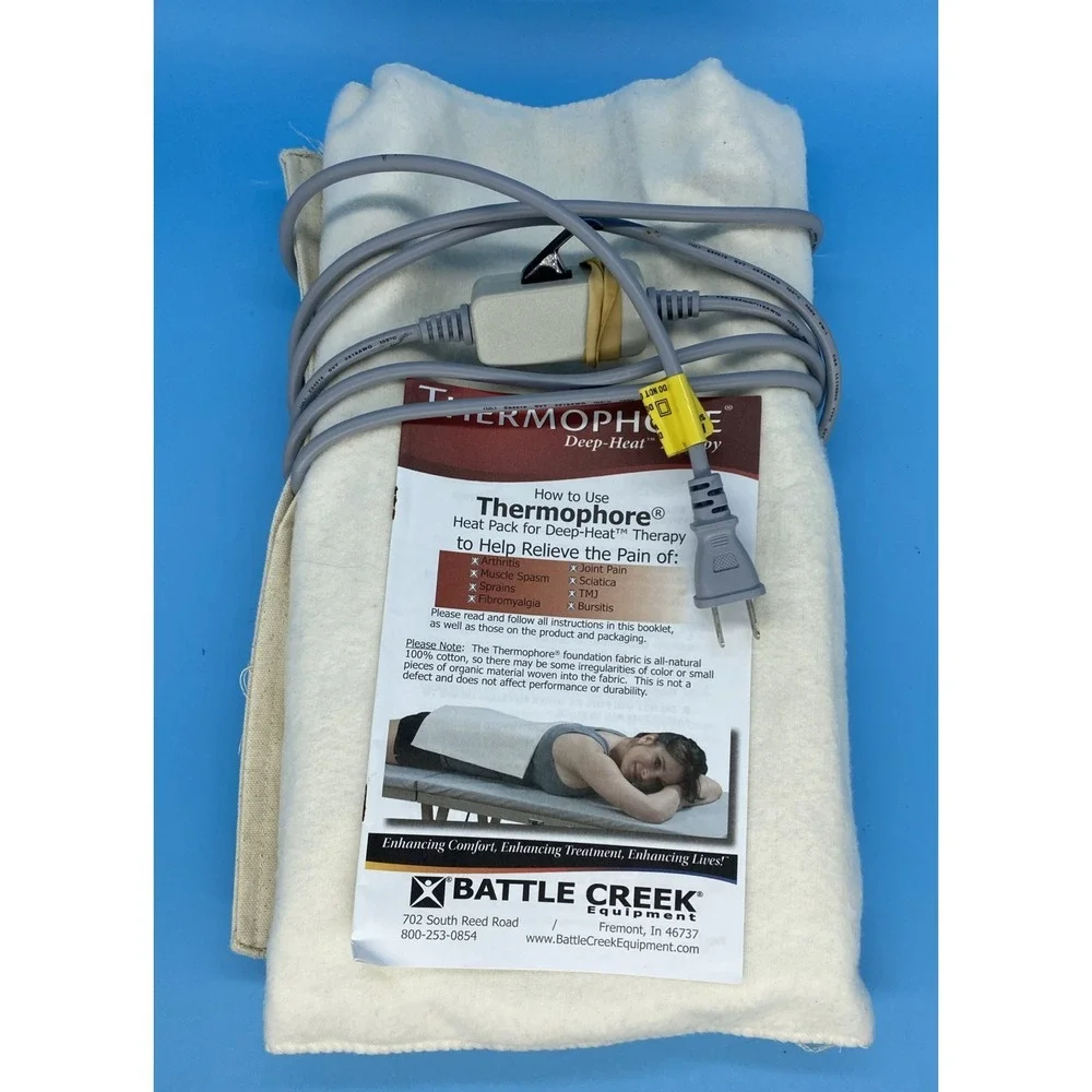 Thermophore Automatic Moist Heat Pack Model 055 Standard Heating Pad 14